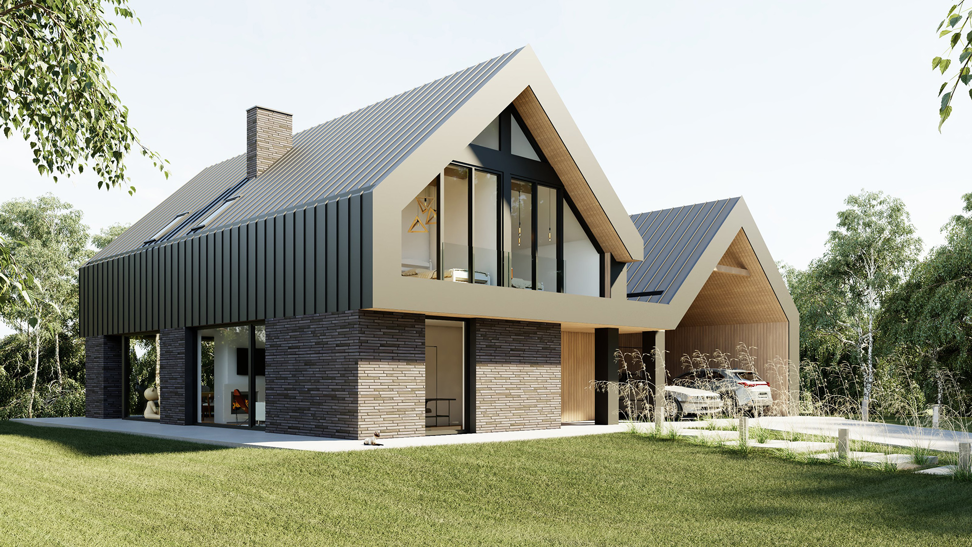 Nowoczesne projekty domów jednorodzinnych – trendy, które zdominują najbliższe lata