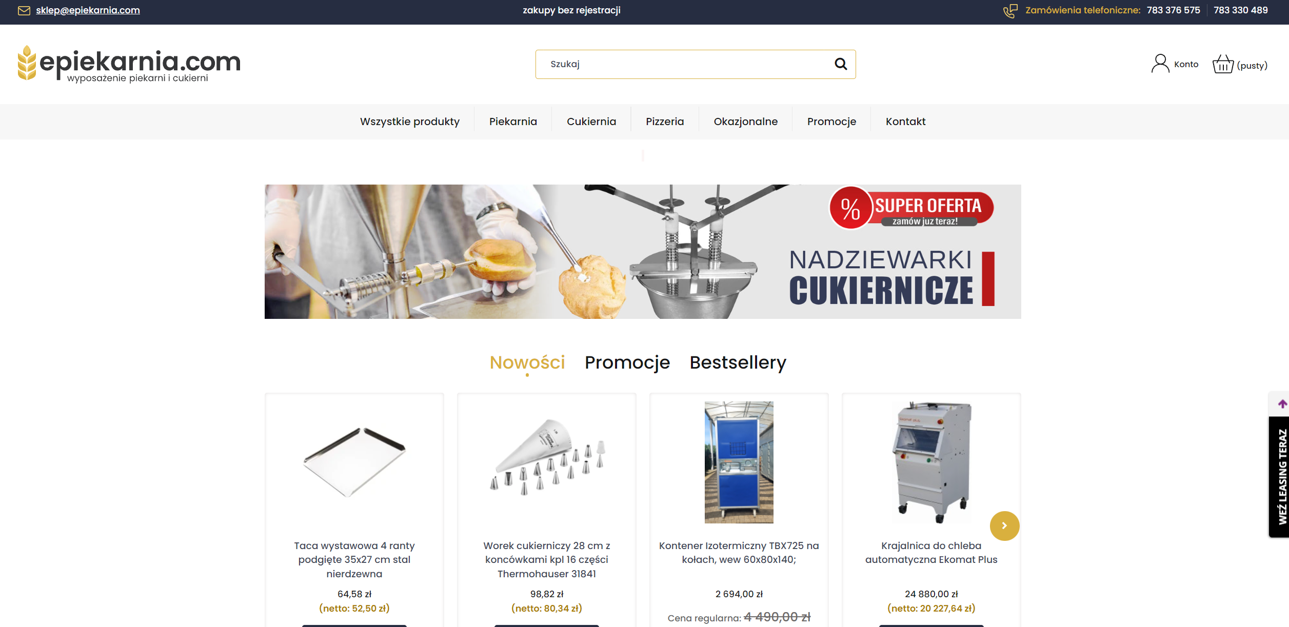 Profesjonalne wyposażenie piekarni - w co warto zainwestować, by zwiększyć wydajność produkcji?