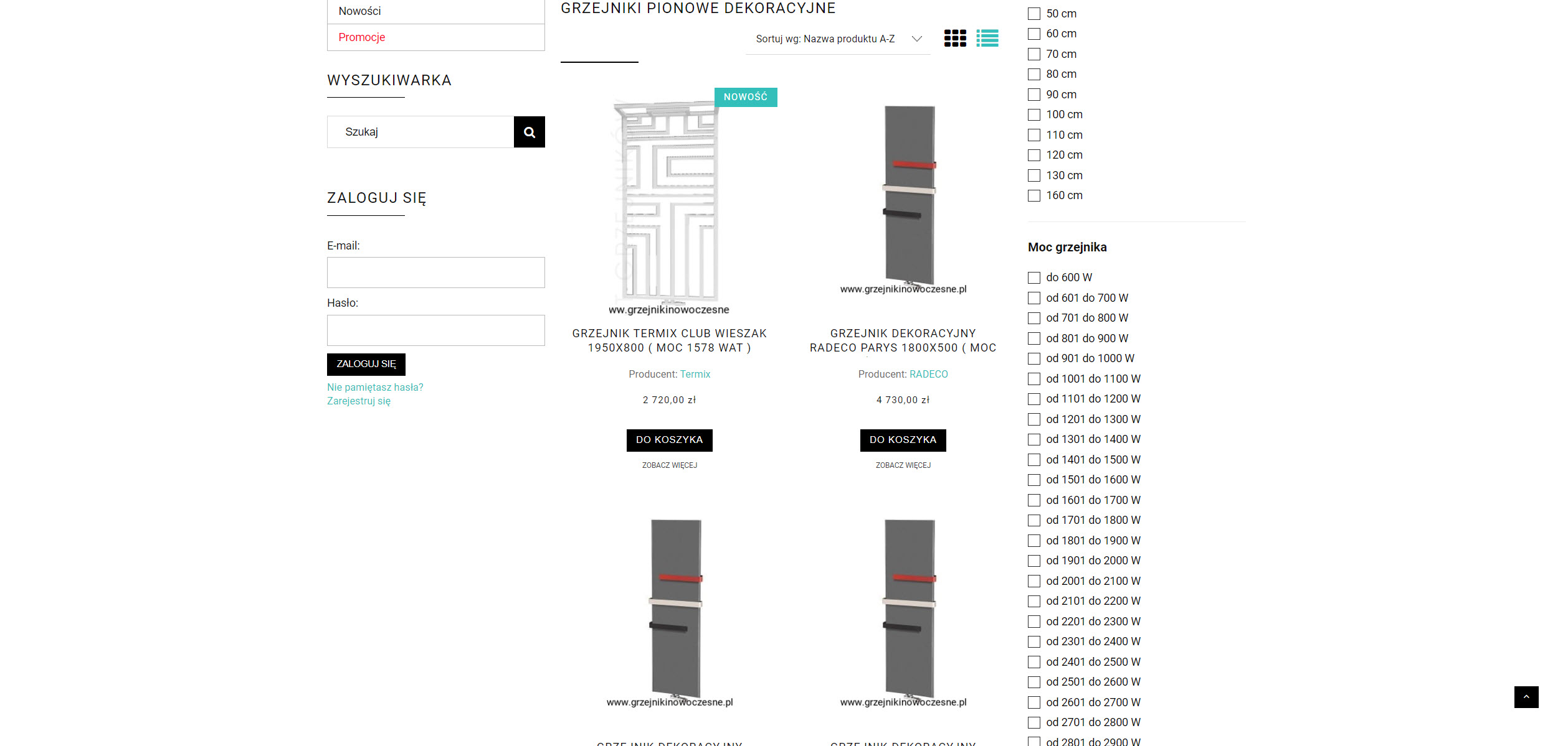 Dekoracyjne grzejniki pionowe – ogrzewanie, które staje się ozdobą salonu lub łazienki