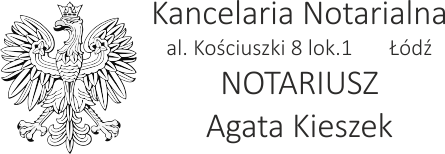 Logo Notariusz Łódź Agata Kieszek