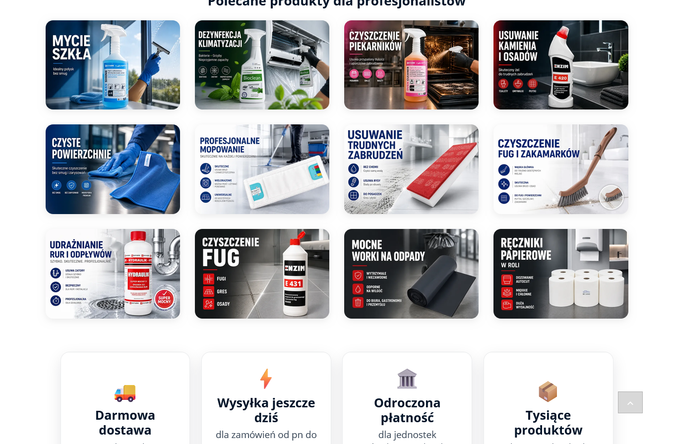 Hurtownia środków czystości - co powinna oferować, aby stać się źródłem kompleksowego zaopatrzenia dla firmy?